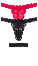 HAH Panty Pre-pack in Red - Pré-pack de culottes HAH en rouge - HAH 红色内裤预包装 - HAH Panty Pre-Pack in Rot - HAH 팬티 프리팩 레드 색상 - HAH Mutandine preconfezionate in rosso