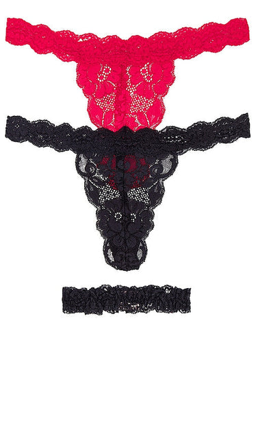 HAH Panty Pre-pack in Red - Pré-pack de culottes HAH en rouge - HAH 红色内裤预包装 - HAH Panty Pre-Pack in Rot - HAH 팬티 프리팩 레드 색상 - HAH Mutandine preconfezionate in rosso