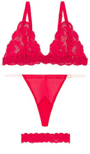 HAH Panty Pre-pack in Red - Pré-pack de culottes HAH en rouge - HAH 红色内裤预包装 - HAH Panty Pre-Pack in Rot - HAH 팬티 프리팩 레드 색상 - HAH Mutandine preconfezionate in rosso