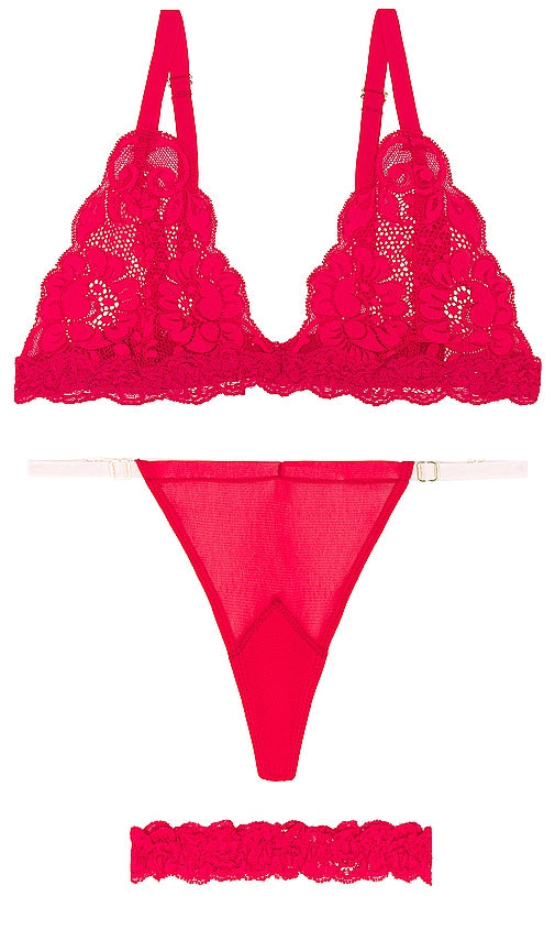 HAH Panty Pre-pack in Red - Pré-pack de culottes HAH en rouge - HAH 红色内裤预包装 - HAH Panty Pre-Pack in Rot - HAH 팬티 프리팩 레드 색상 - HAH Mutandine preconfezionate in rosso