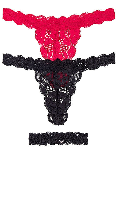 HAH Panty Pre-pack in Red - Pré-pack de culottes HAH en rouge - HAH 红色内裤预包装 - HAH Panty Pre-Pack in Rot - HAH 팬티 프리팩 레드 색상 - HAH Mutandine preconfezionate in rosso