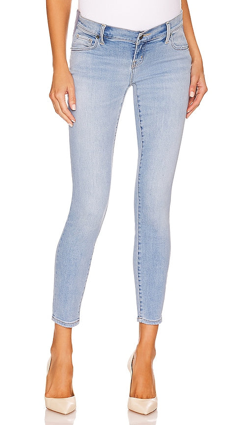HATCH The Slim Maternity Jean in Blue