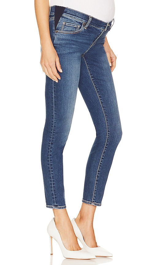 HATCH the Slim Maternity Jean in Blue