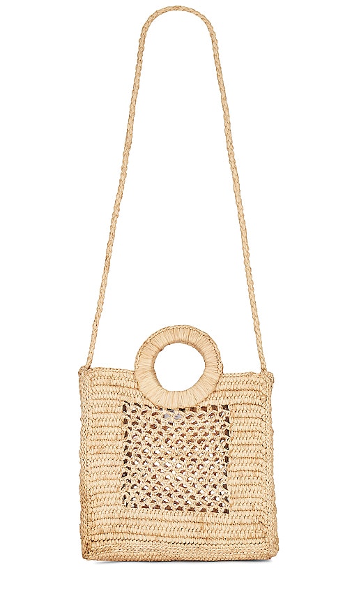 Hat Attack Cassis Handheld Bag in Beige