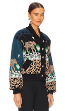 Hayley Menzies Bomber Jacket in Navy,Black