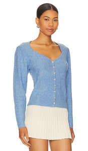 HEARTLOOM Pedretti Cardigan in Baby Blue