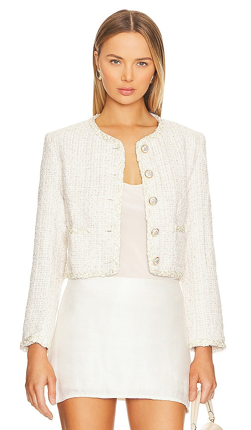 HEARTLOOM Billie Blazer in Ivory