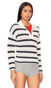 HEARTLOOM Bryn Sweater in White
