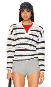HEARTLOOM Bryn Sweater in White - HEARTLOOM Pull Bryn en Blanc - HEARTLOOM Bryn 白色毛衣 - HEARTLOOM Bryn Pullover in Weiß - HARTLOOM 브린 스웨터화이트 색상 - Maglione HEARTLOOM Bryn in bianco