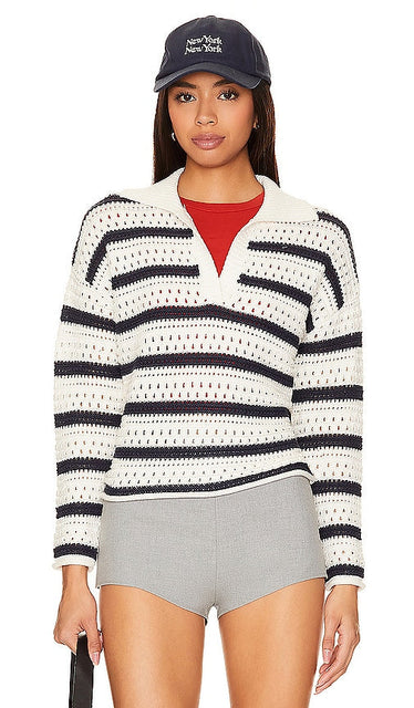 HEARTLOOM Bryn Sweater in White - HEARTLOOM Pull Bryn en Blanc - HEARTLOOM Bryn 白色毛衣 - HEARTLOOM Bryn Pullover in Weiß - HARTLOOM 브린 스웨터화이트 색상 - Maglione HEARTLOOM Bryn in bianco