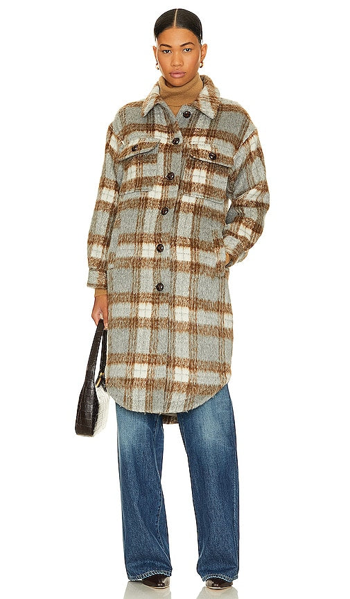 HEARTLOOM Charia Coat in Grey