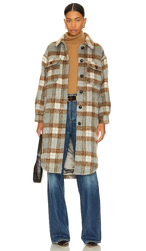 HEARTLOOM Charia Coat in Grey - Manteau Charia HEARTLOOM en gris - HEARTLOOM Charia 灰色外套 - HEARTLOOM Charia Mantel in Grau - HARTLOM 차리아 코트그레이 색상 - Cappotto HEARTLOOM Charia in grigio
