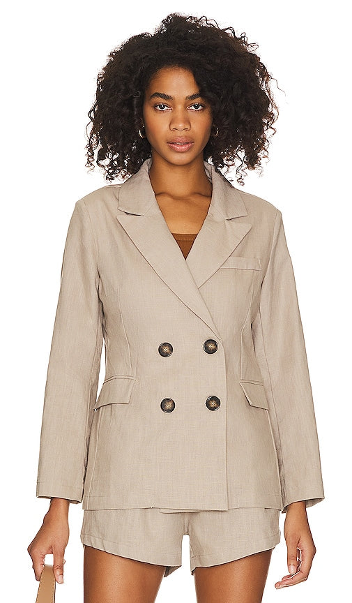 HEARTLOOM Joanie Blazer in Taupe