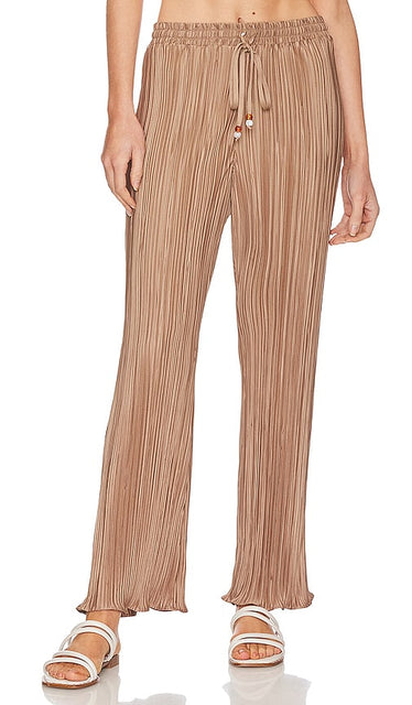 HEARTLOOM Koi Pant in Tan - Pantalon Koi HEARTLOOM en beige - HEARTLOOM 黄褐色锦鲤裤 - HEARTLOOM Koi-Hose in Hellbraun - HARTLOOM Koi 팬츠 - Pantaloni Koi HEARTLOOM color marrone chiaro