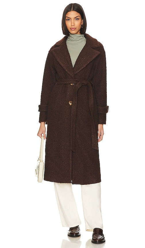 HEARTLOOM Presley Coat in Brown