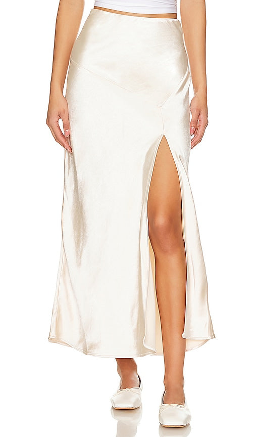 HEARTLOOM Shayne Skirt in Cream - HEARTLOOM Jupe Shayne en Crème - HEARTLOOM Shayne 奶油色半身裙 - HEARTLOOM Shayne Rock in Creme - HARTLOM SHAYNE 스커트 - Gonna HEARTLOOM Shayne color crema