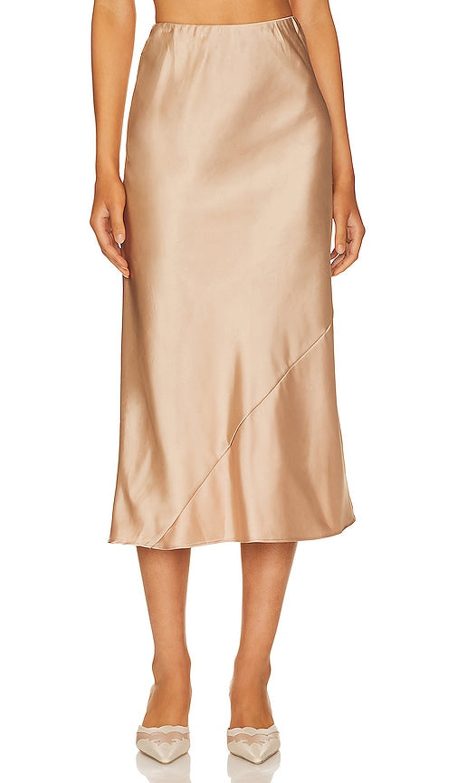HEARTLOOM Sheridan Skirt in Beige - HEARTLOOM Jupe Sheridan en Beige - HEARTLOOM Sheridan 米色半身裙 - HEARTLOOM Sheridan Rock in Beige - HARTLOOM 셰리던 스커트베이지 색상 - Gonna Sheridan HEARTLOOM in beige