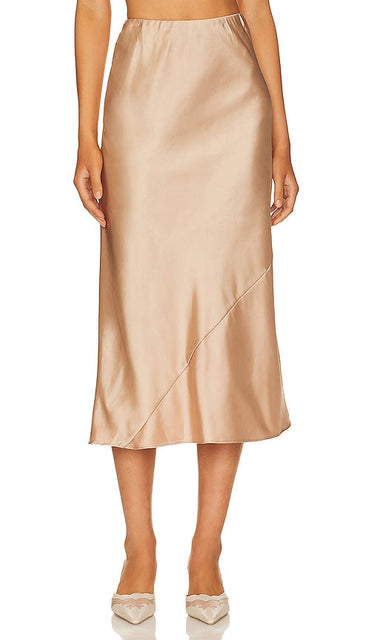 HEARTLOOM Sheridan Skirt in Beige - HEARTLOOM Jupe Sheridan en Beige - HEARTLOOM Sheridan 米色半身裙 - HEARTLOOM Sheridan Rock in Beige - HARTLOOM 셰리던 스커트베이지 색상 - Gonna Sheridan HEARTLOOM in beige