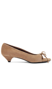 Helsa Maja Sandal in Nude | Khaki Open Toe Heels for Women