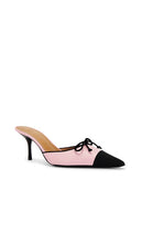 Helsa The Bow Mule in Pink