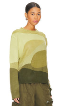 House of Sunny The Eden Landscape Sweatshirt in Green