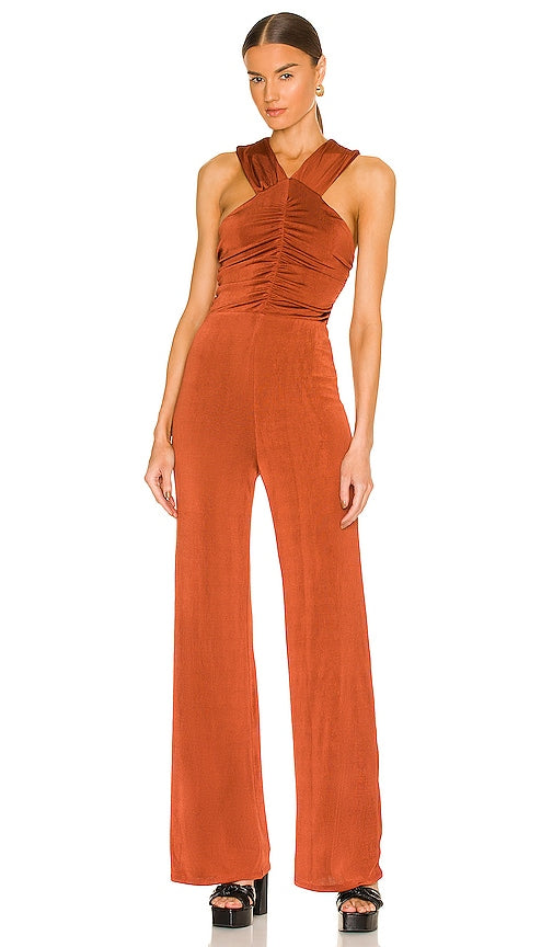 House of Harlow 1960 x REVOLVE Marzhan Jumpsuit in Rust - House of Harlow 1960 x REVOLVE COMBINAISON Marzhan en Rouille - House of Harlow 1960 x REVOLVE Marzhan 锈色连身裤 - House of Harlow 1960 x REVOLVE Marzhan Jumpsuit in Rost - House of Harlow 1960 x REVOLVE Marzhan 러스트 점프수트 - Tuta House of Harlow 1960 x REVOLVE Marzhan color ruggine