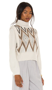 House of Harlow 1960 x REVOLVE Allegra Turtleneck in Ivory