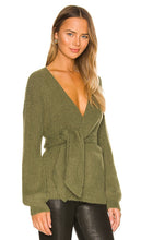 House of Harlow 1960 x REVOLVE Khalida Wrap Sweater in Olive