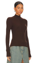 House of Harlow 1960 Peyton Turtleneck Sweater in Chocolate