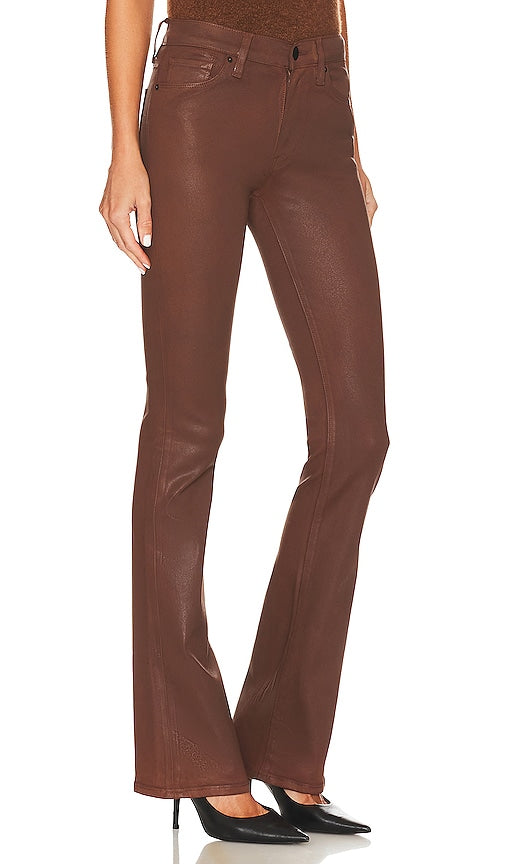 Hudson Jeans Barbara High Rise Bootcut in Brown
