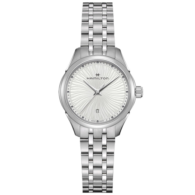 Hamilton Jazzmaster Lady Quartz White Dial Stainless Steel Watch | 30mm | H32231110