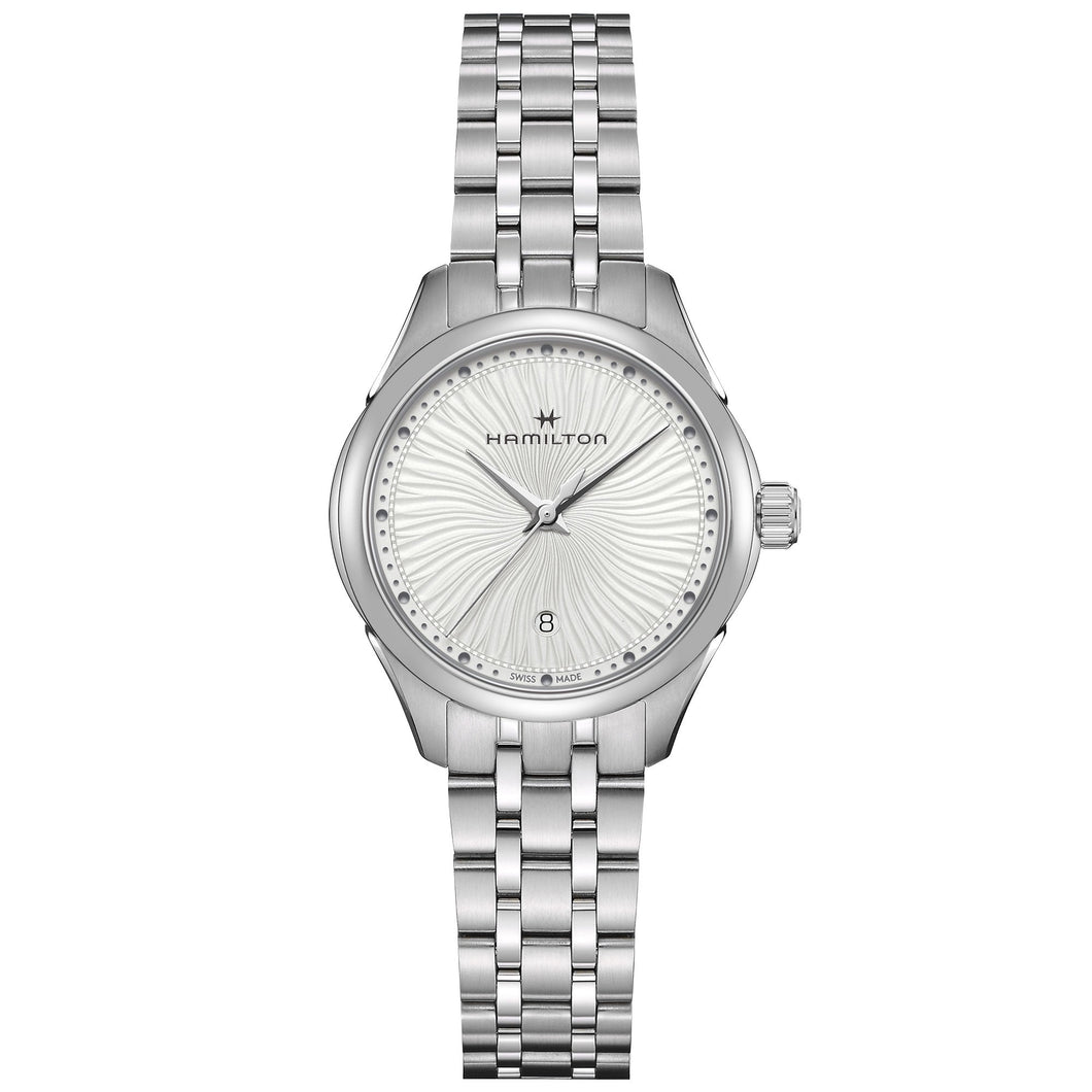 Hamilton Jazzmaster Lady Quartz White Dial Stainless Steel Watch | 30mm | H32231110