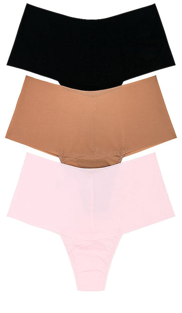 Hanky Panky 3 Hi-Rise Thong in Multi - Hanky ​​Panky 3 - String taille haute en multicolore - Hanky Panky 3 多色高腰丁字裤 - Hanky ​​Panky 3 High-Rise Tanga in Multi - Hanky ​​Panky 3 하이라이즈 끈팬티 - Perizoma a vita alta Hanky ​​Panky 3 in multi