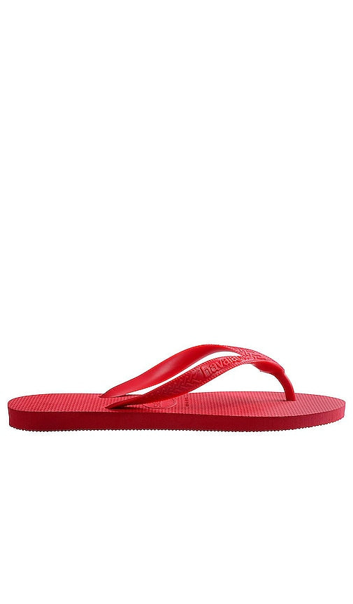 Havaianas Top Sandal in Red - Sandale supérieure Havaianas en rouge - Havaianas 红色顶级凉鞋 - Havaianas Top Sandale in Rot - Havaianas 탑 샌들레드 색상 - Sandalo Havaianas Top in rosso