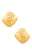 Heaven Mayhem Tabi Earrings in Metallic Gold