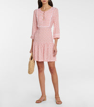 Heidi Klein Arabian Sunset printed minidress