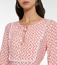 Heidi Klein Arabian Sunset printed minidress