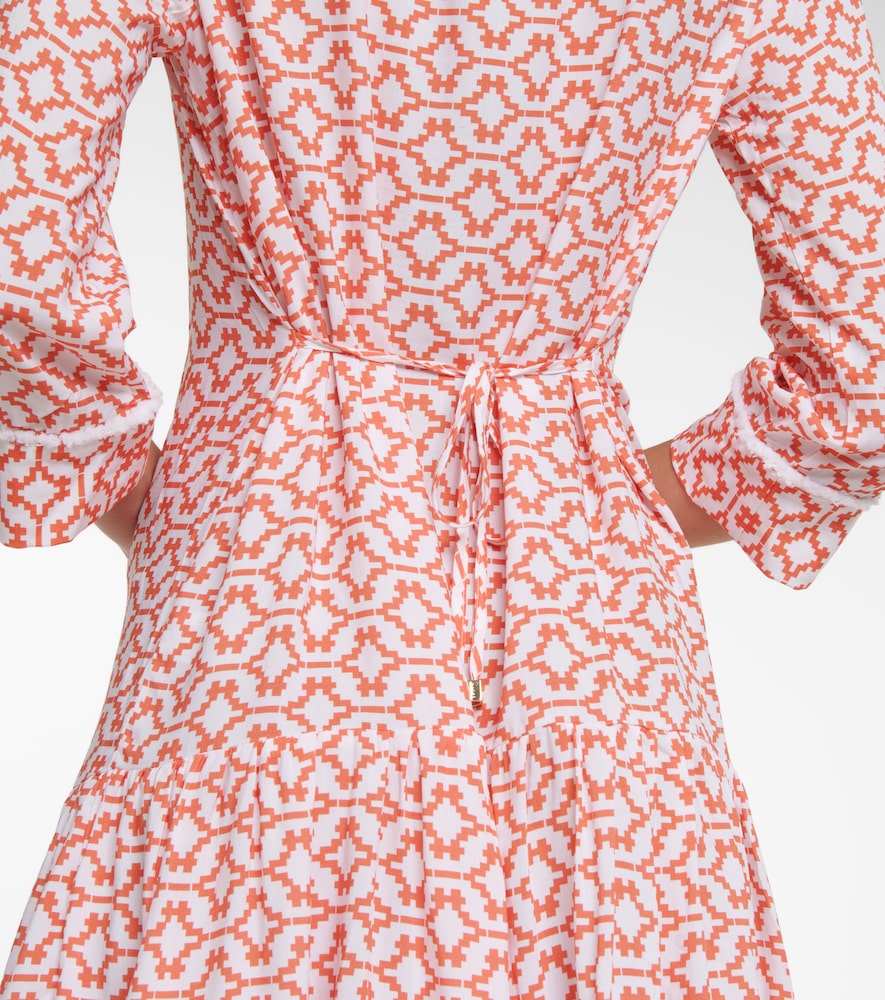 Heidi Klein Arabian Sunset printed minidress