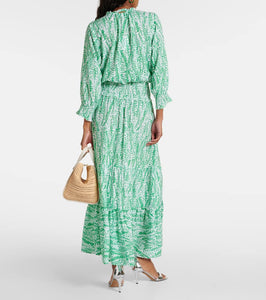 Heidi Klein Belle Mare Plage printed maxi dress