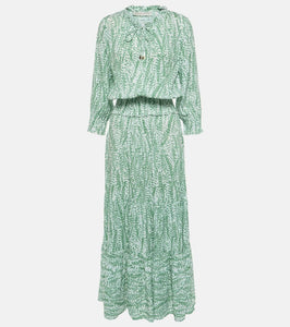 Heidi Klein Belle Mare Plage printed maxi dress