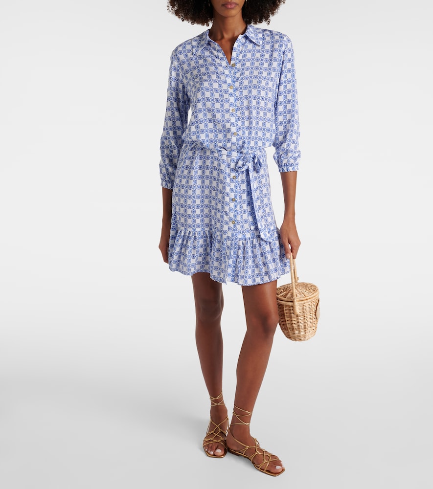 Heidi Klein Mahoe Bay printed minidress