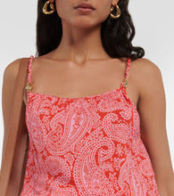 Heidi Klein Morocco printed ruffled minidress