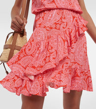 Heidi Klein Morocco printed ruffled minidress