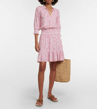 Heidi Klein Muskmelon Bay paisley minidress