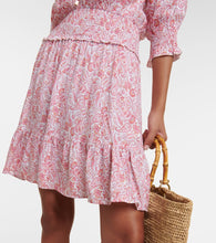 Heidi Klein Muskmelon Bay paisley minidress