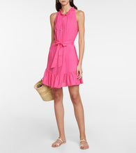 Heidi Klein Self-tie ruffled minidress