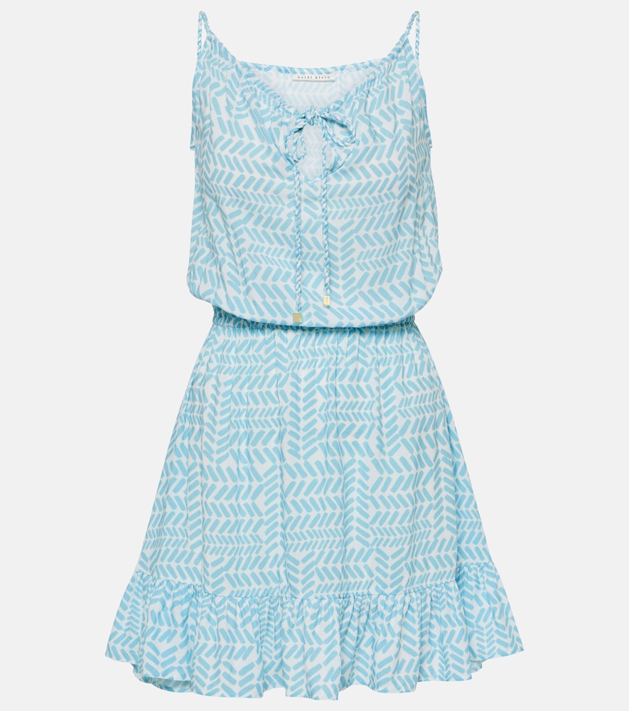 Heidi Klein Zanzibar printed minidress. Heidi Klein Zanzibar 印花迷你连衣裙