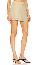 Helmut Lang Pleated Skort in Beige