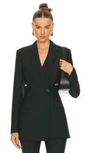 Helmut Lang Slash Blazer in Dark Green - Helmut Lang Slash Blazer en vert foncé - Helmut Lang 深绿色 Slash 西装外套 - Helmut Lang Slash Blazer in Dunkelgrün - Helmut Lang 슬래시 블레이저 - Giacca Slash Helmut Lang in verde scuro