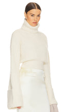 Helsa Esti Turtleneck Sweater in Ivory